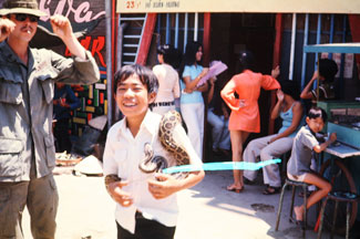 Boy With Snake